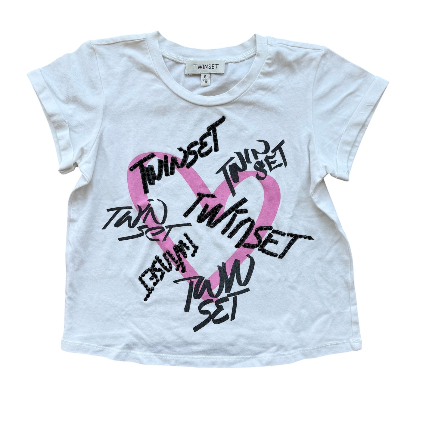 T-shirt con strass Twin Set - 6 anni