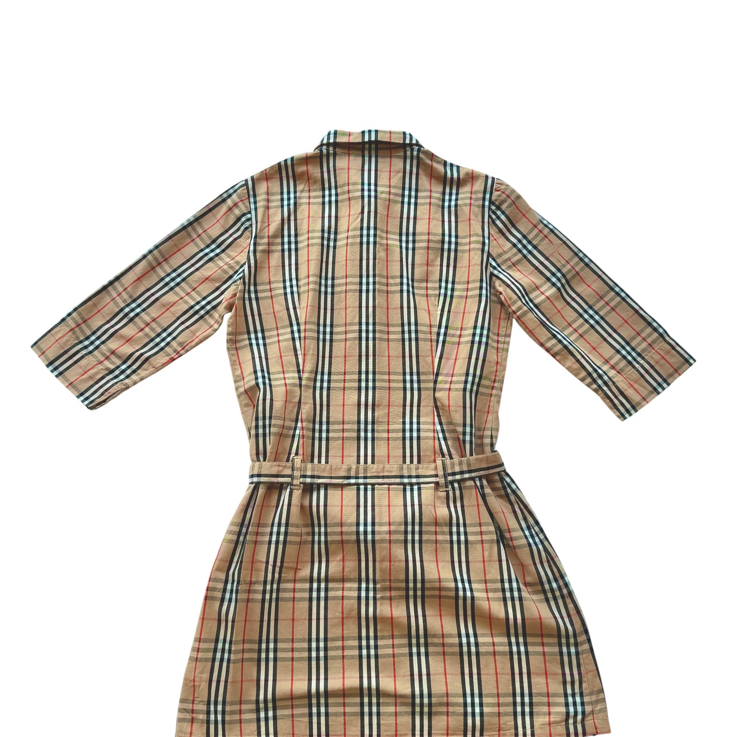 Burberry pink velvet dress - 9 months