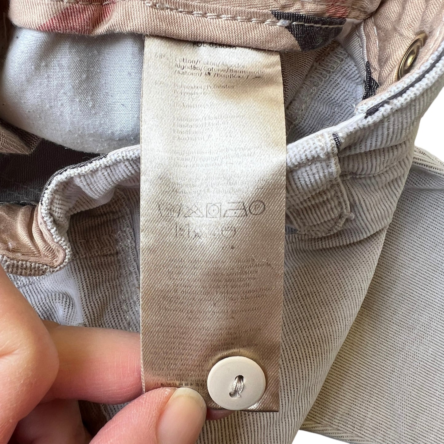 Pantaloni micro velluto Burberry - 2 anni