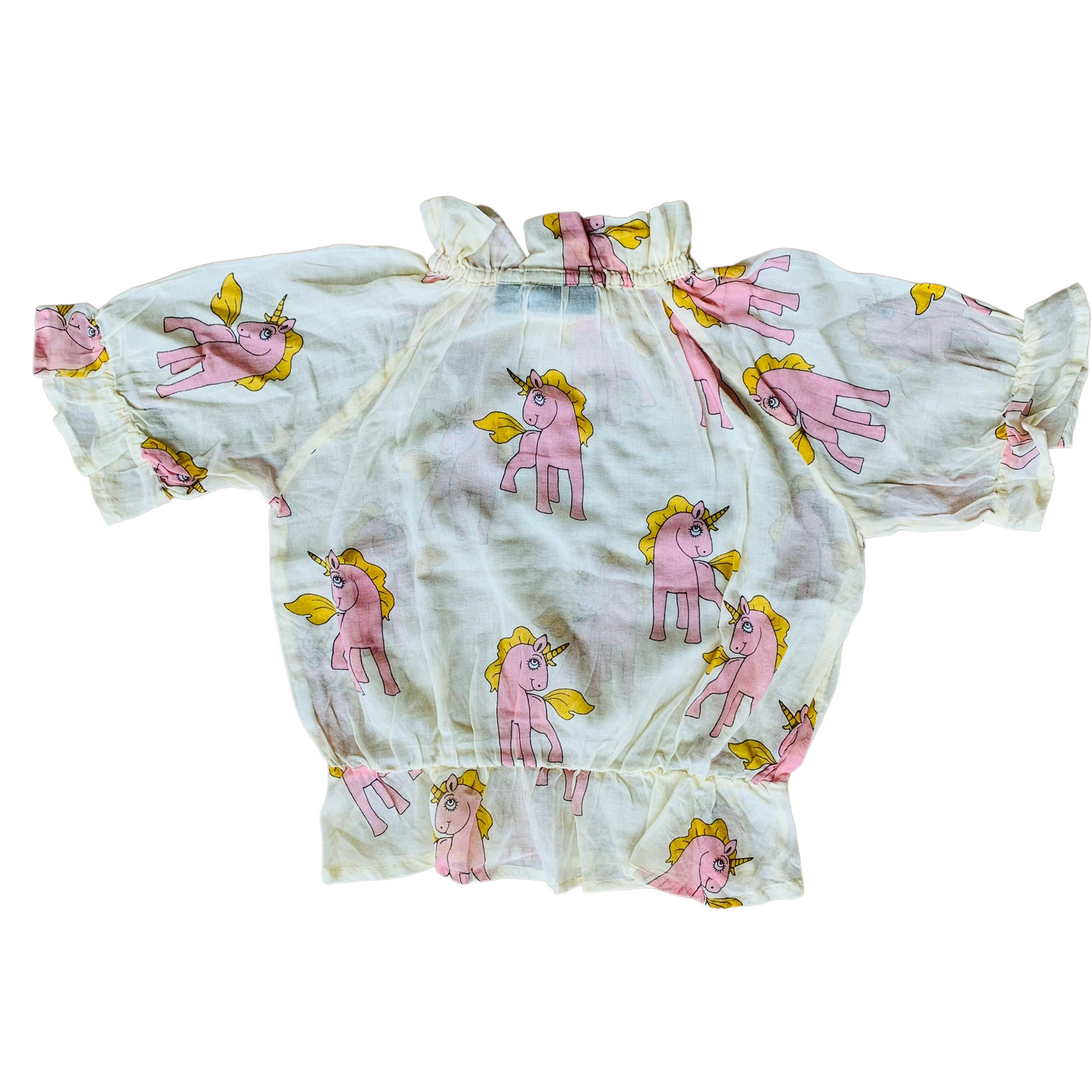 Blusa leggera con unicorni Mini Rodini - 6 anni