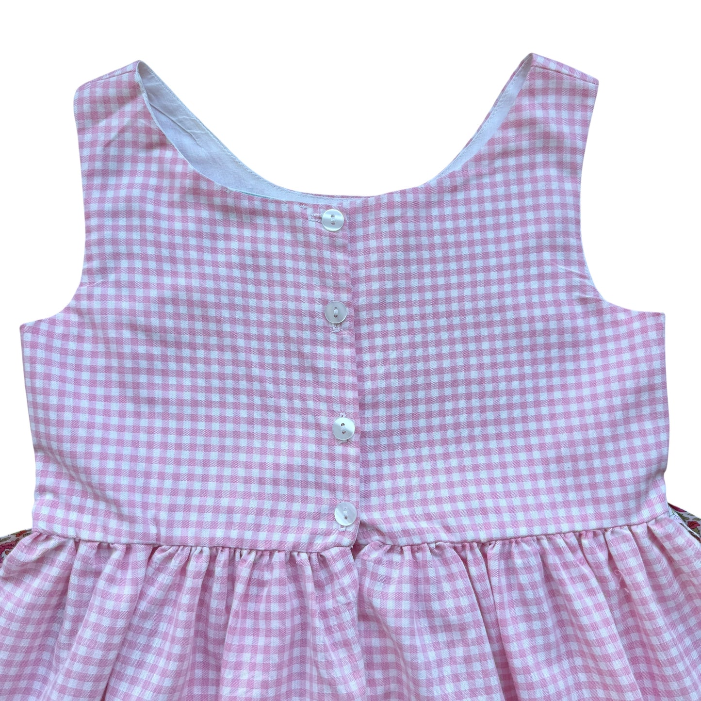 Abito vichy rosa Milò et Margot - 6 anni