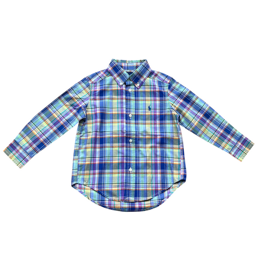 Camicia scozzese colorata Ralph Lauren  - 3 anni