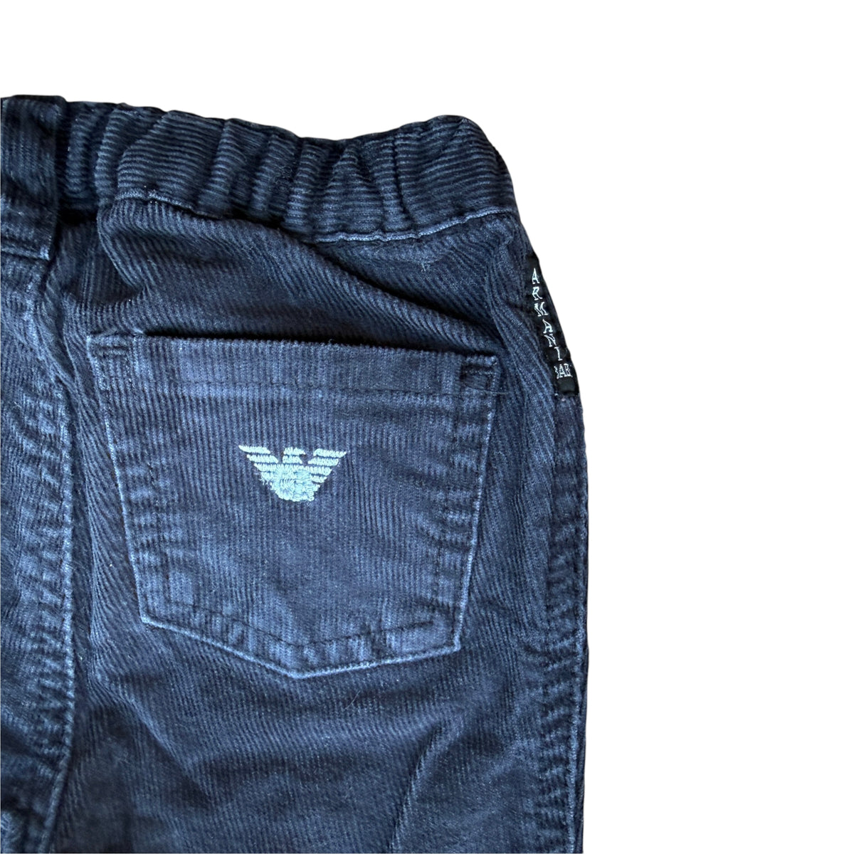 Armani green velvet trousers - 2 years