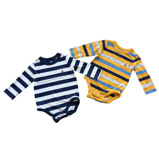 Set body manica lunga BabyGap - 6/12 mesi