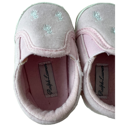 Scarpe Slip on Ralph Lauren rosa - numero 17