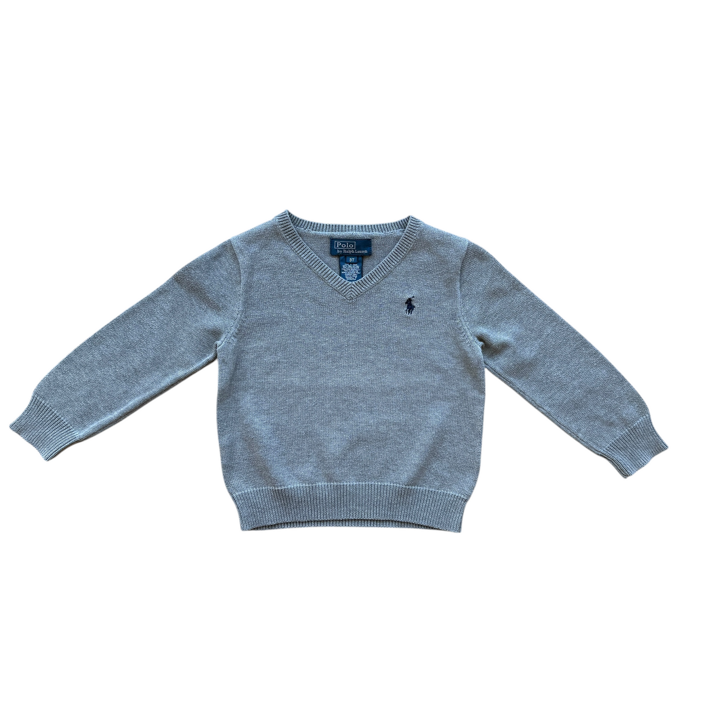 Maglione leggero cotone tortora Polo Ralph Lauren - 3 anni