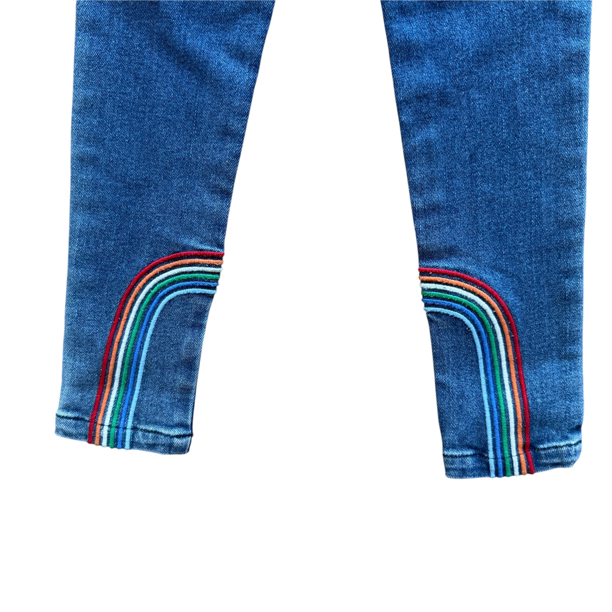 Jeans skinny ricamati Stella McCartney NUOVI - 6 anni
