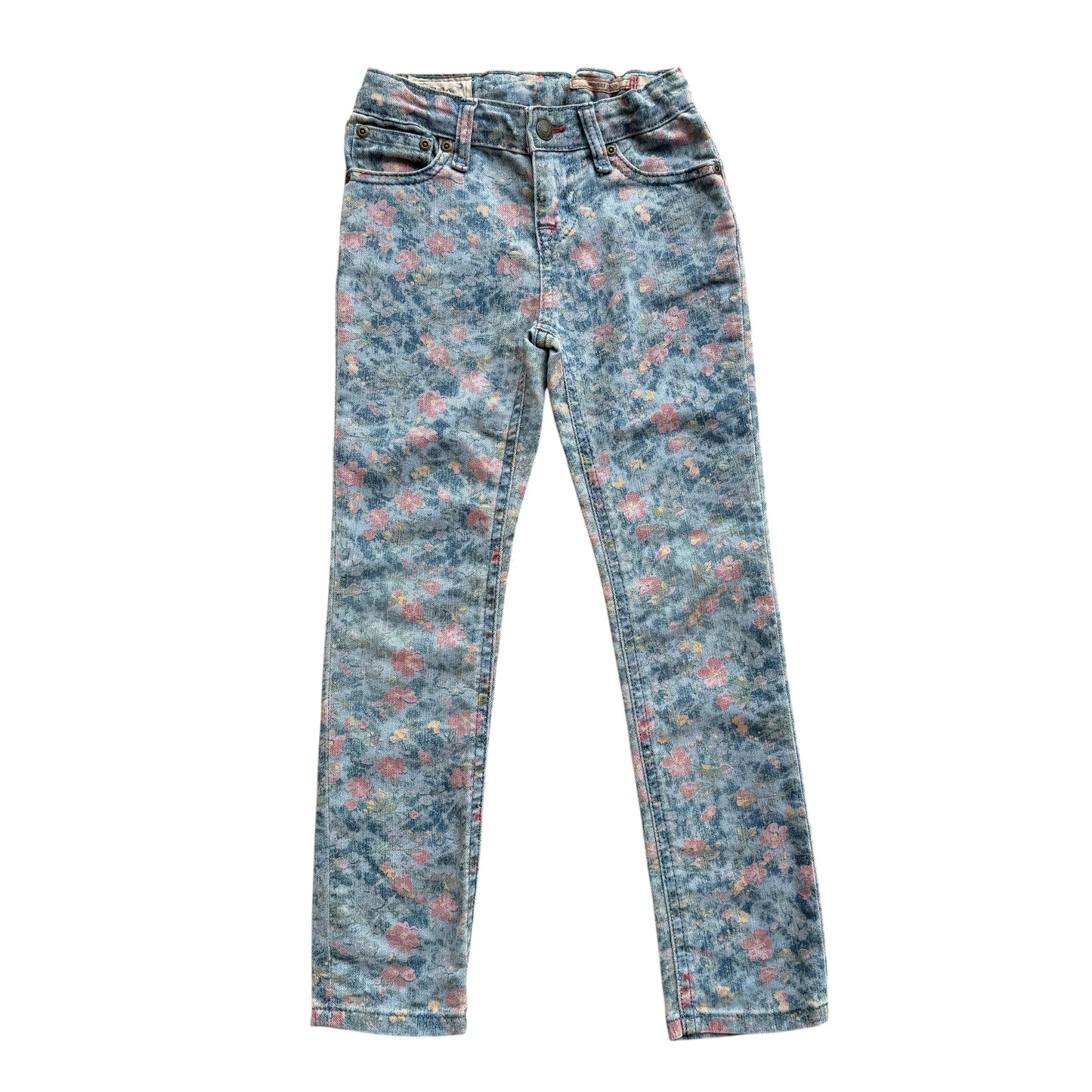 Jeans fiori mod. Bowery skinny Polo Ralph Lauren - 6 anni