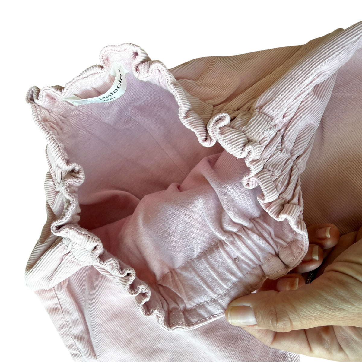 Pantaloni baggy microvelluto Lola Palacios - 12 mesi