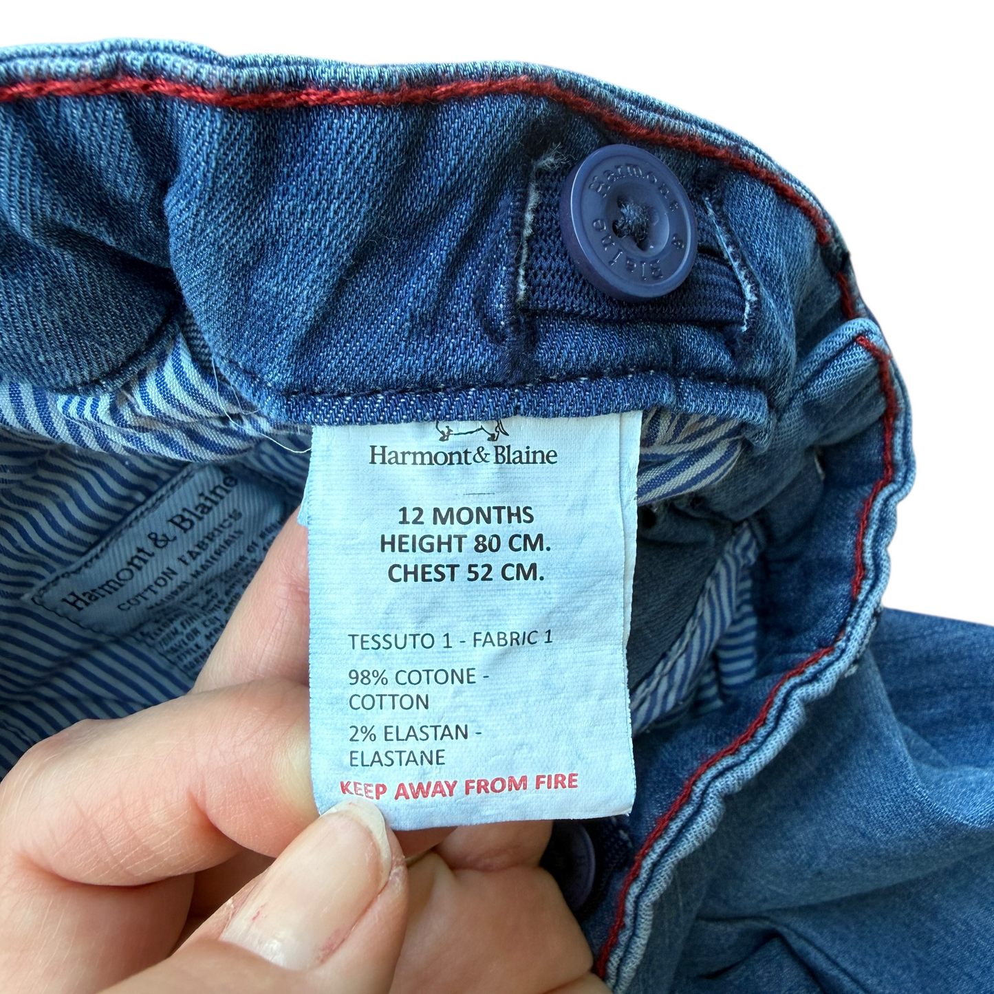 Pantaloni chino Harmont&Blaine jeans - 12 mesi