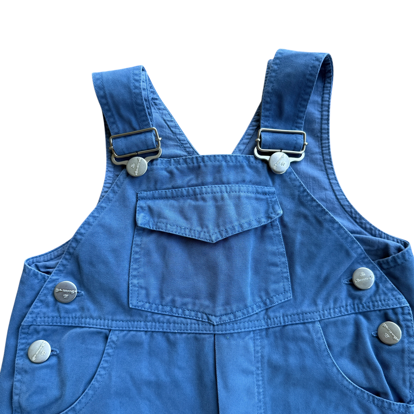 Le Nouveau Nè denim overalls - 6 months
