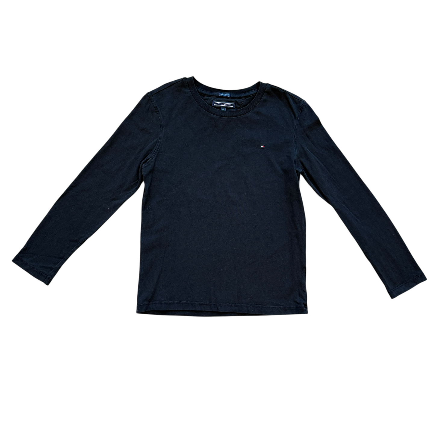 Maglia manica lunga nera Tommy Hilfiger - 10 anni