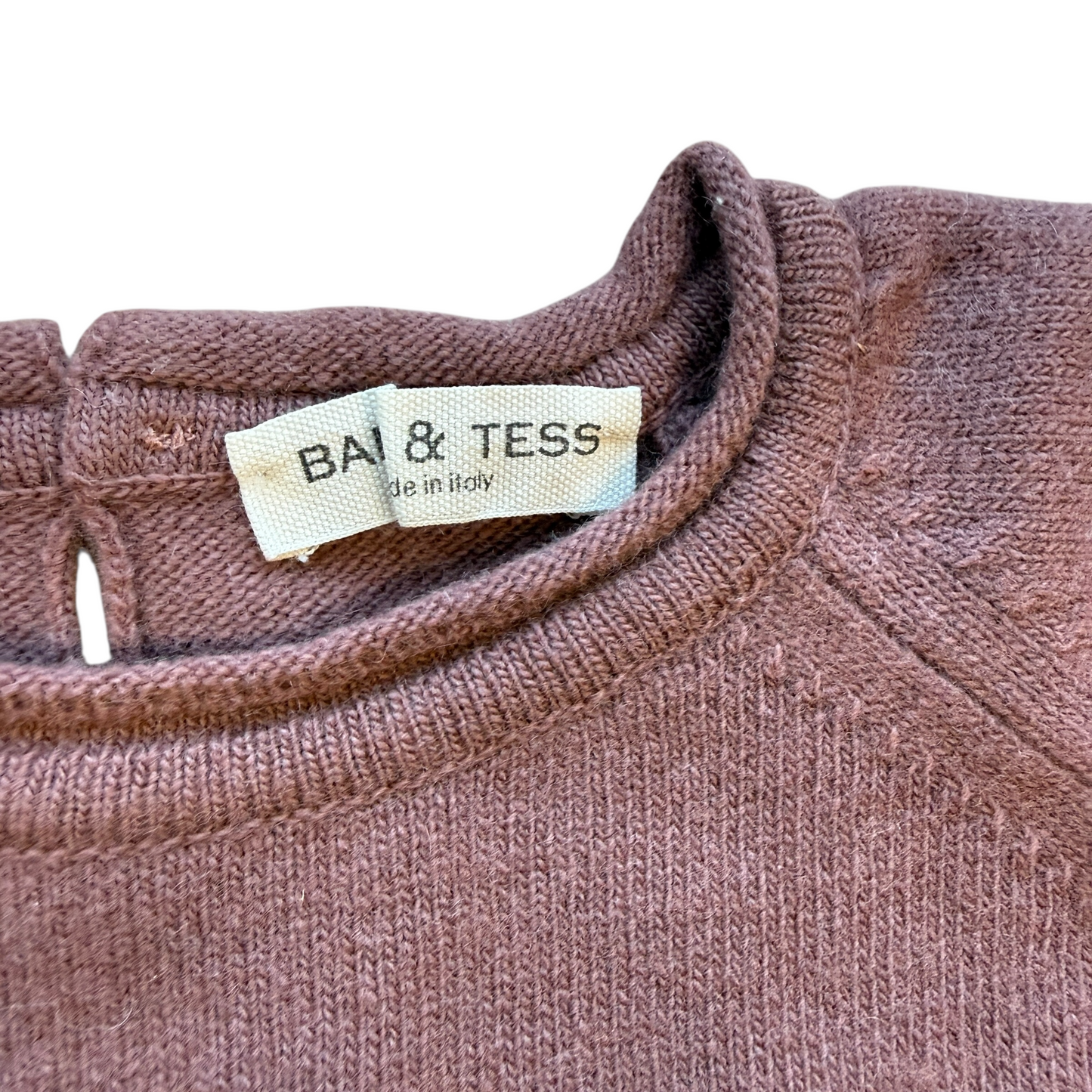 Maglia lana merino e cashmere Babe&Tess - 18 mesi