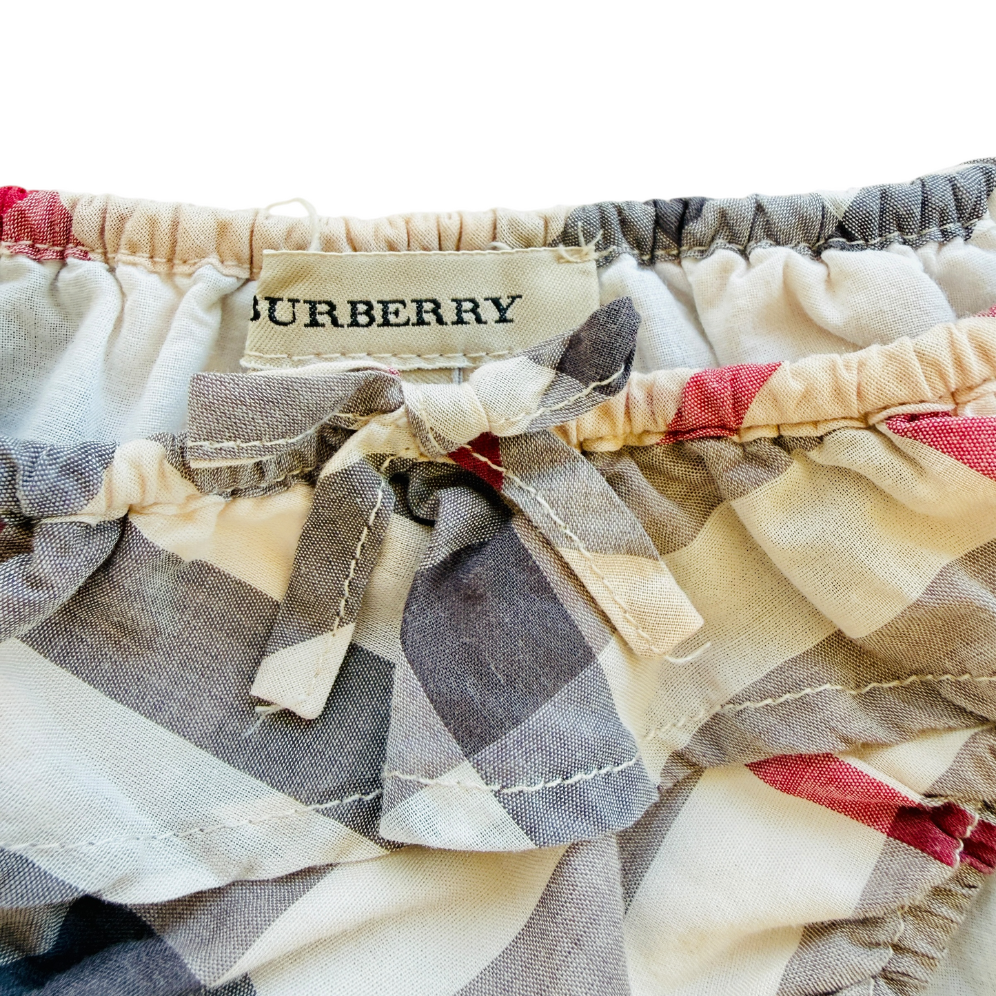 Bikini con volant Burberry - 3 anni