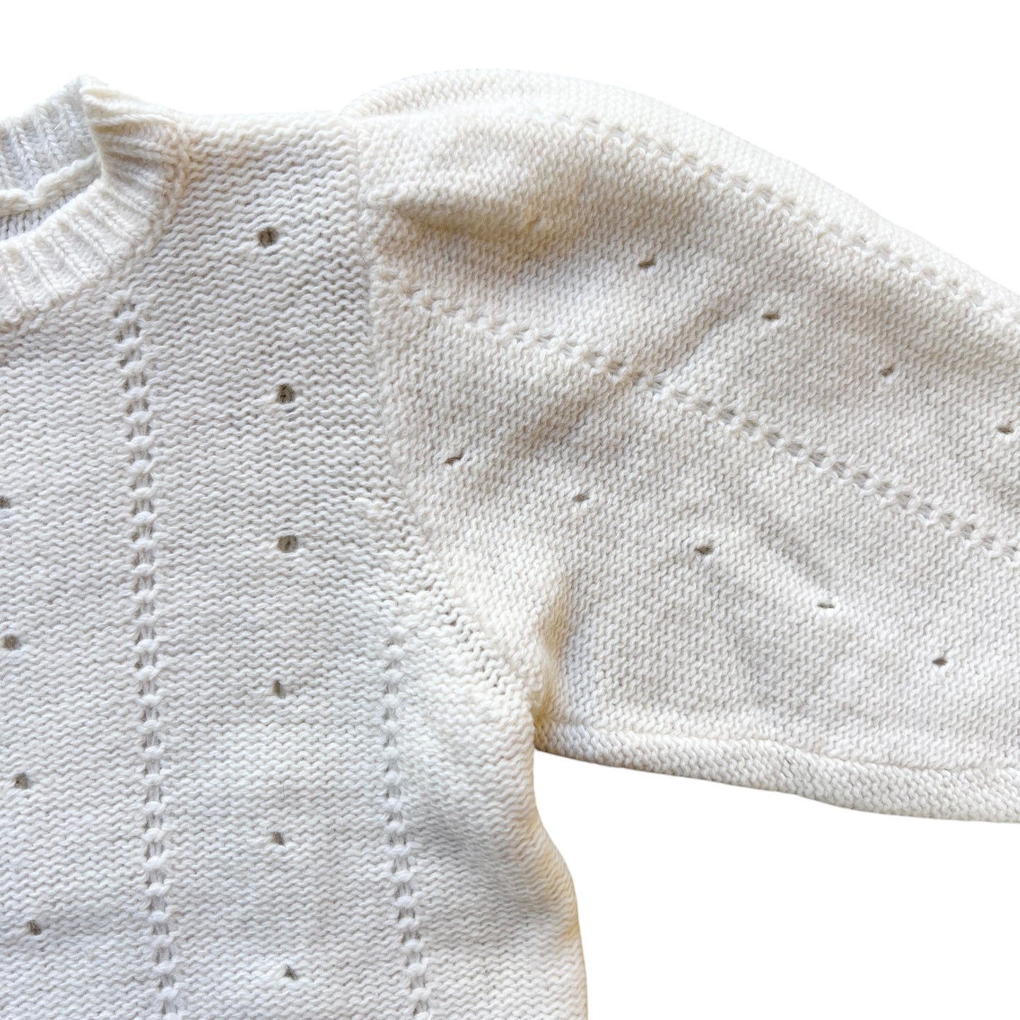 Maglione 80% lana traforato The New Society - 4 anni