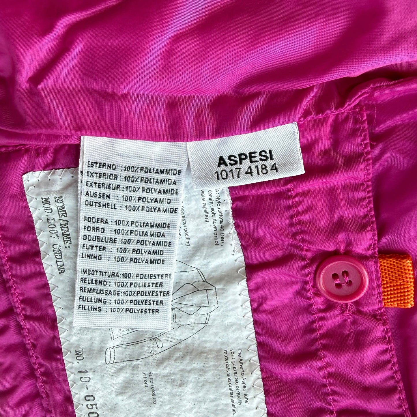 Giacca fucsia modello blazer Thermore Aspesi - 4 anni