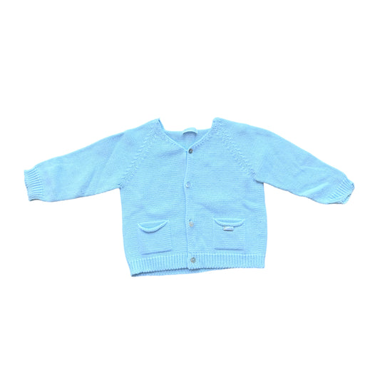 Cardigan cotone misto lana Laranjinha - 12 mesi