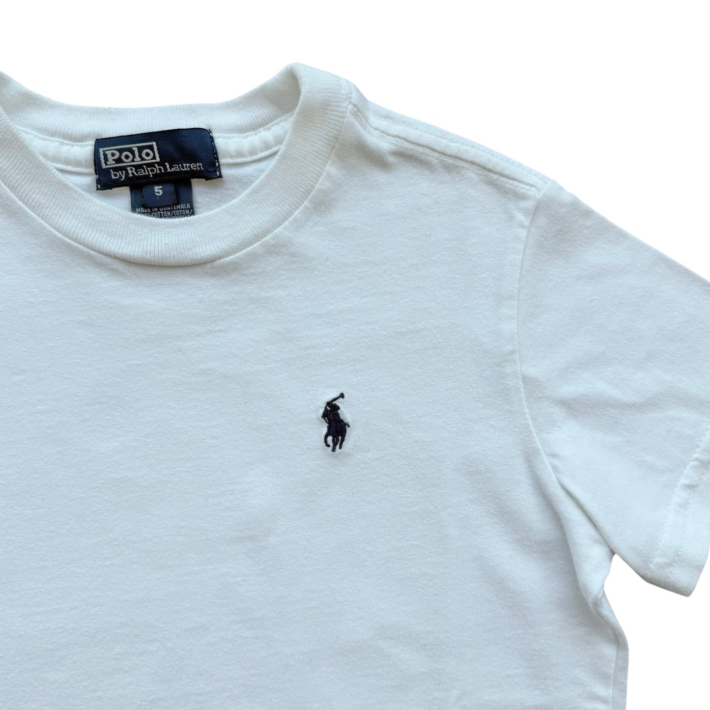 T-shirt bianca Polo Ralph Lauren - 5 anni