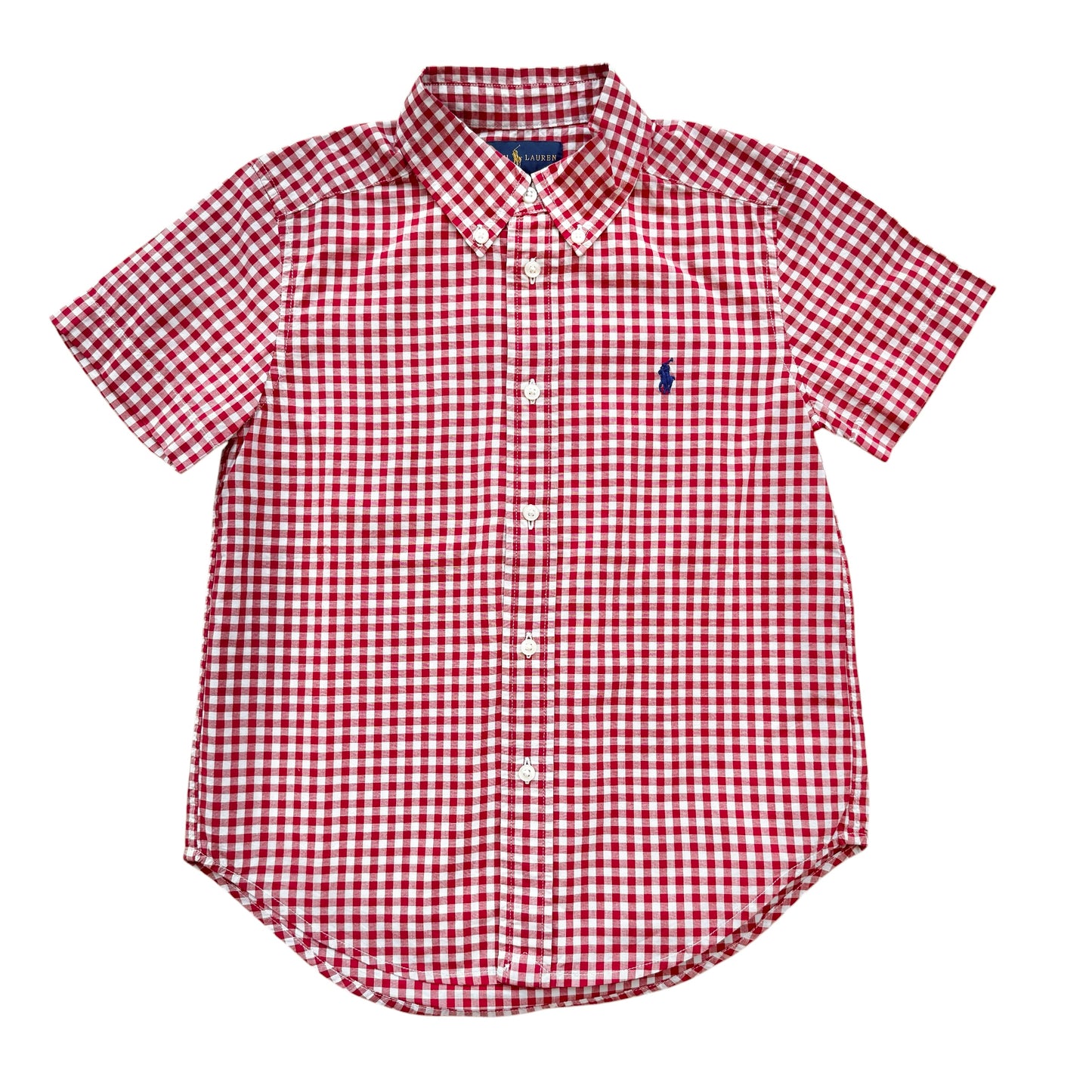 Camicia manica corta vichy Ralph Lauren - 5 anni