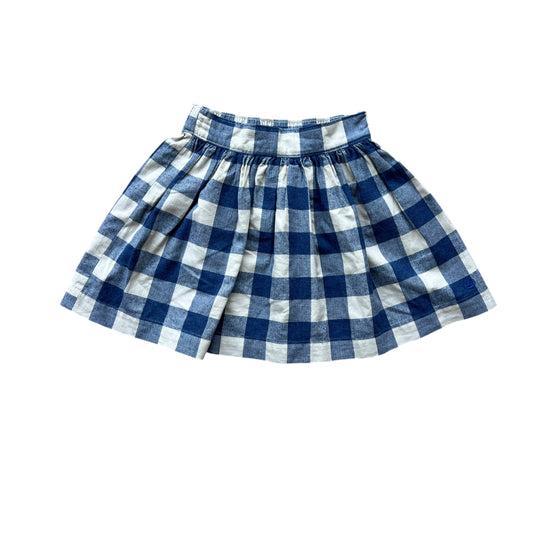 Gonna quadri Petit Bateau - 5/6 anni