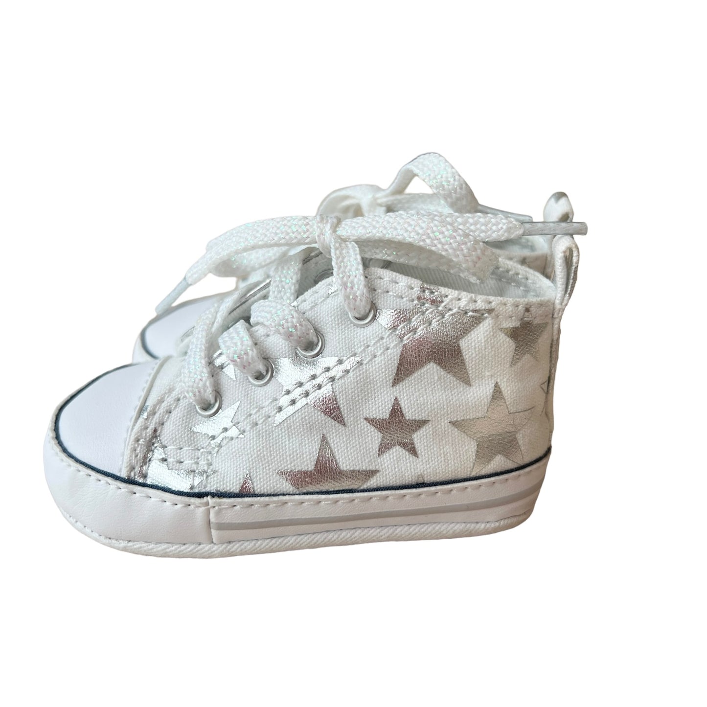 Scarpe con stelle Converse culla - numero 18