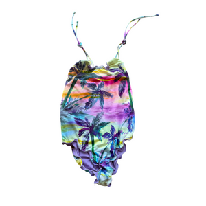 Costume intero tropical F**K - 8 anni
