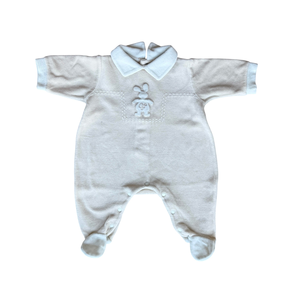 Tutina ciniglia newborn Grigioperla - 0 mesi
