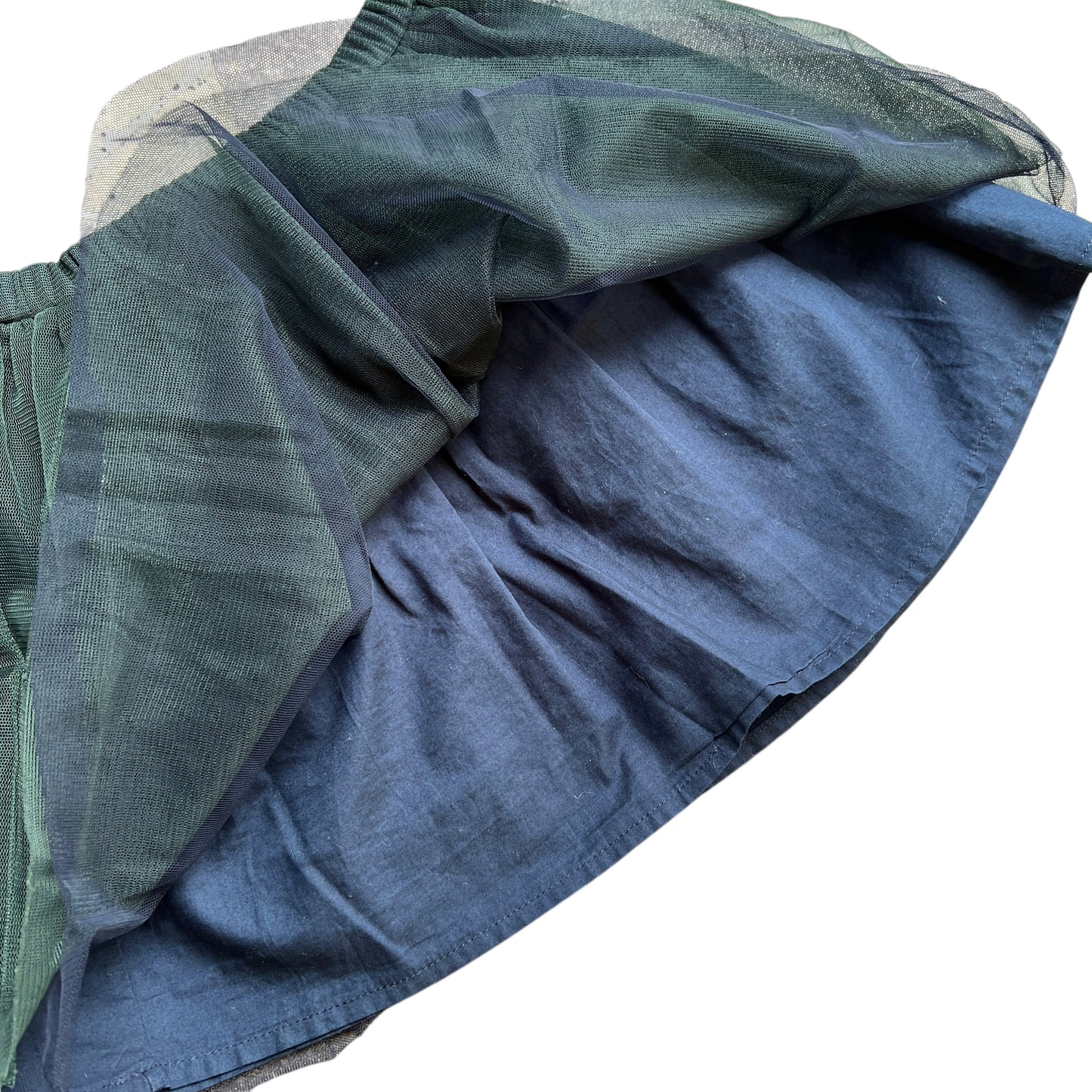 Gonna tulle verde bosco Il Gufo - 5 anni
