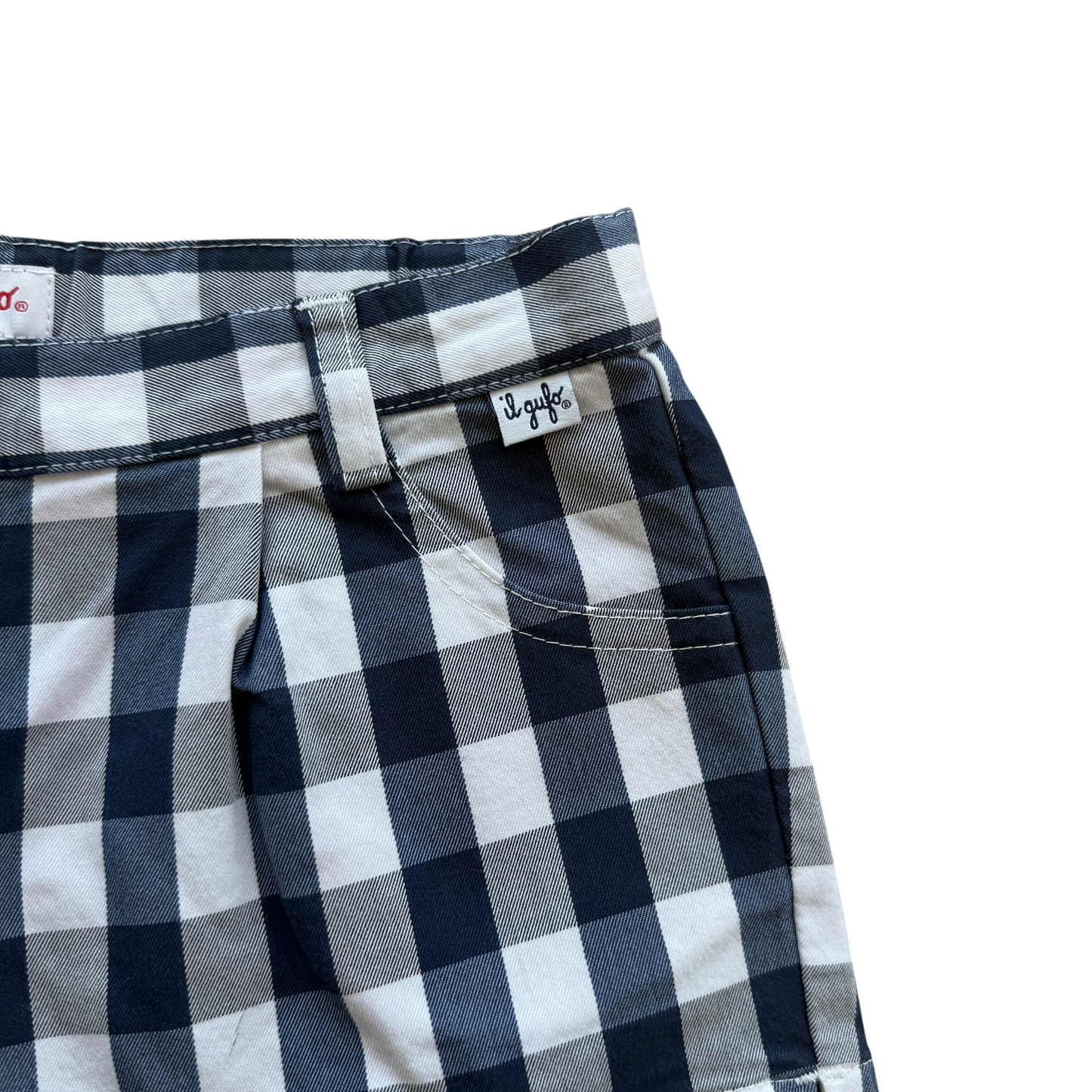 Pantaloncini vichy Il Gufo - 5/6 anni ￼