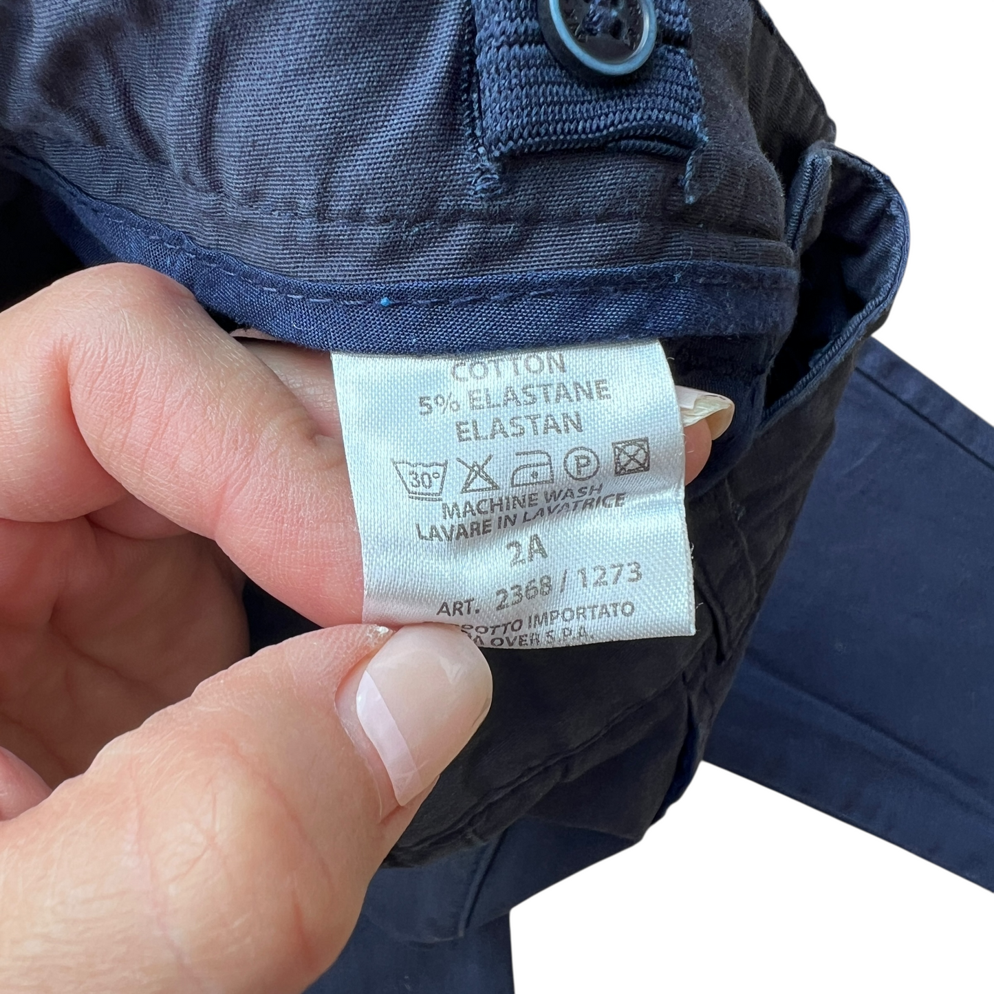 Pantaloni mod. chino Overkids - 2 anni