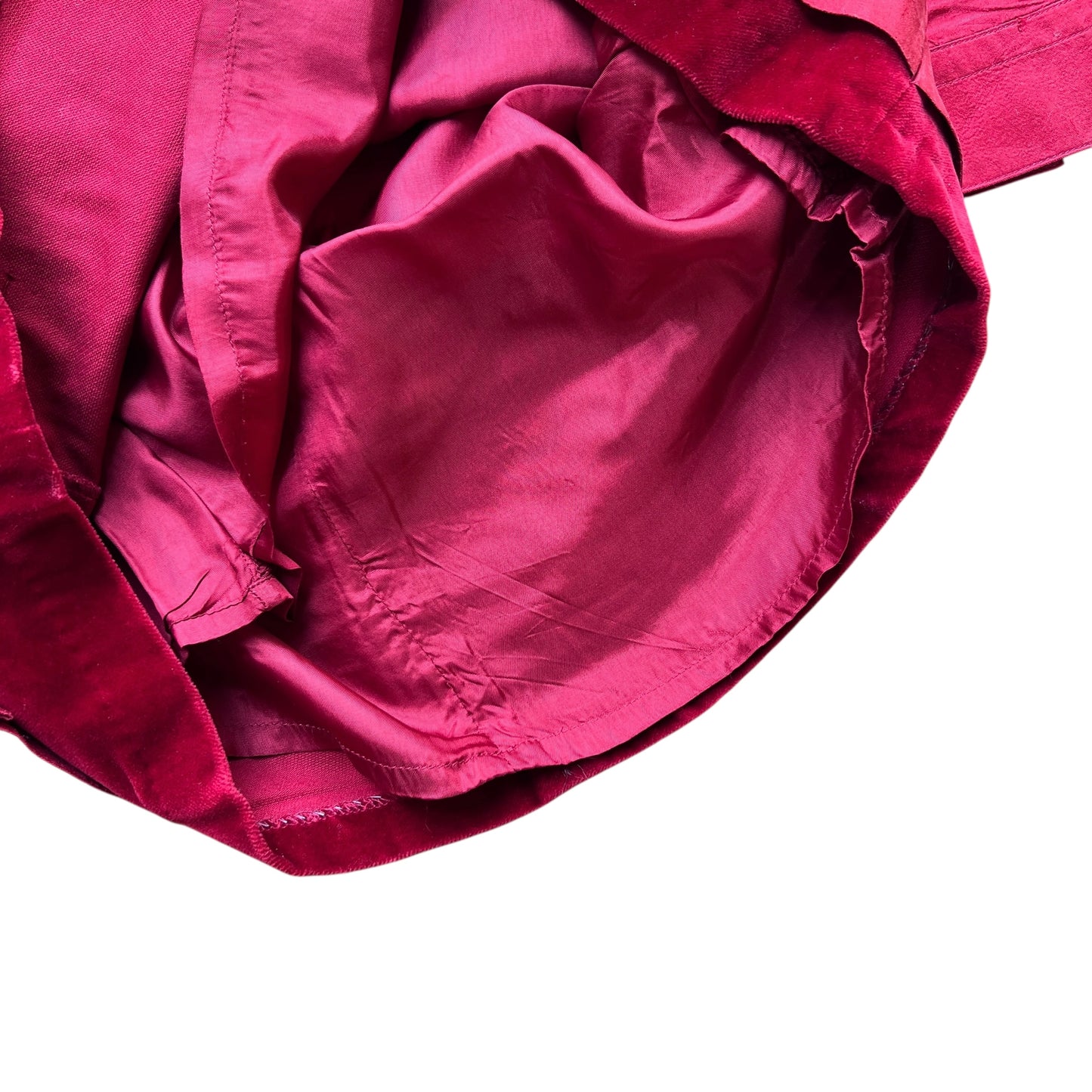 Completo abito velluto e camicia shantung Nicoletta Fanna - 8 anni