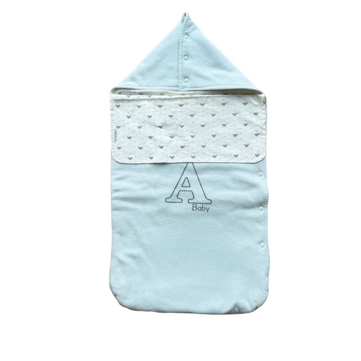 Sacco Nanna in Pile Azzurro Armani Baby - 0/6 Mesi