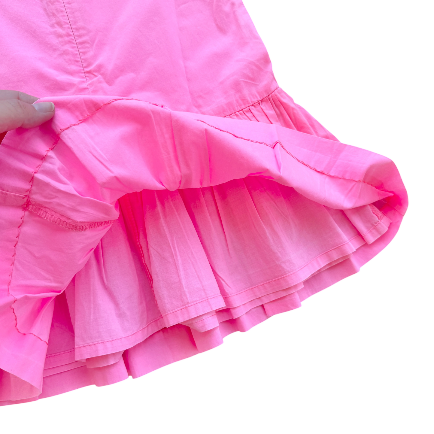 Abito rosa fluo pastello Jacadi - 30/36 mesi