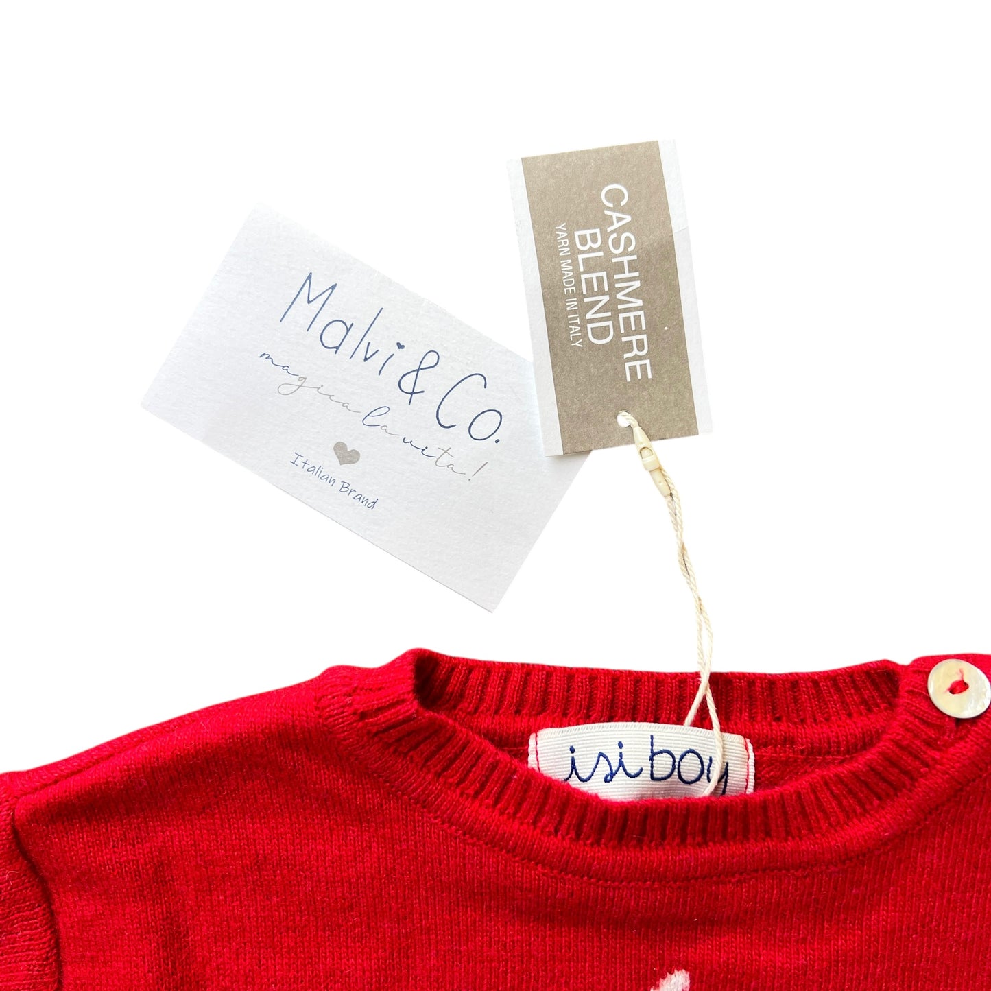 Maglione soldatino Malvi&co NUOVO - 9 mesi