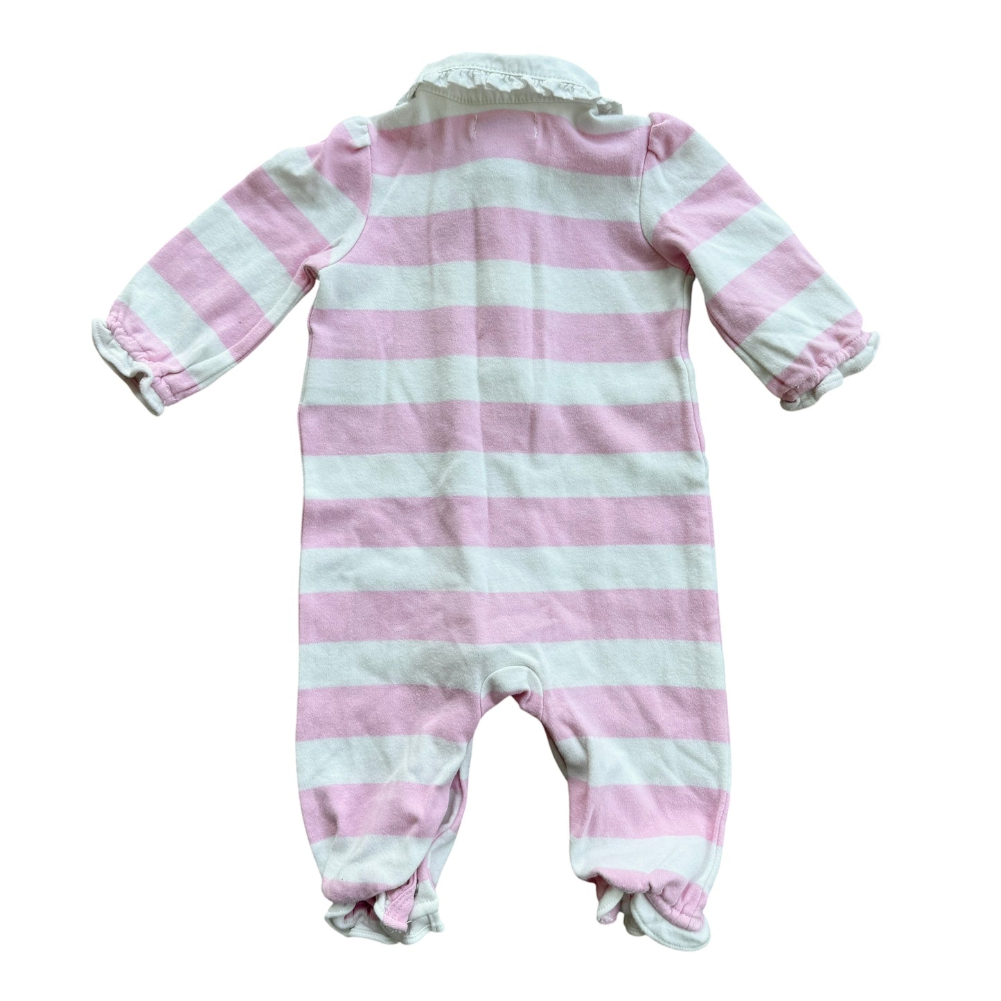 Tutina righe rosa Ralph Lauren - 6 mesi