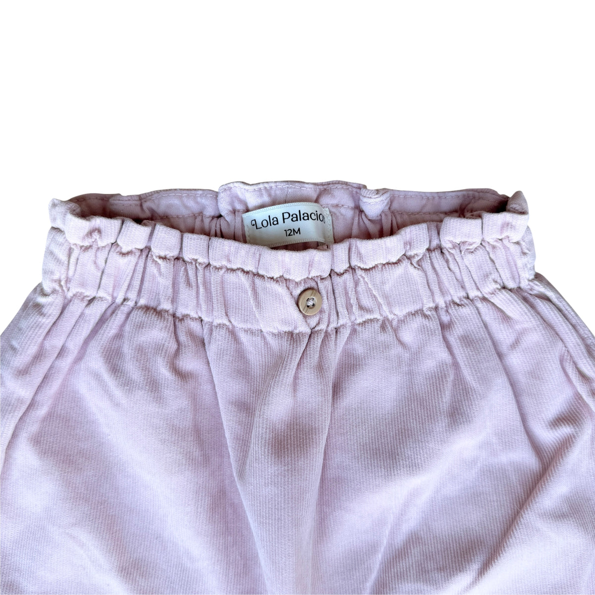 Pantaloni baggy microvelluto Lola Palacios - 12 mesi