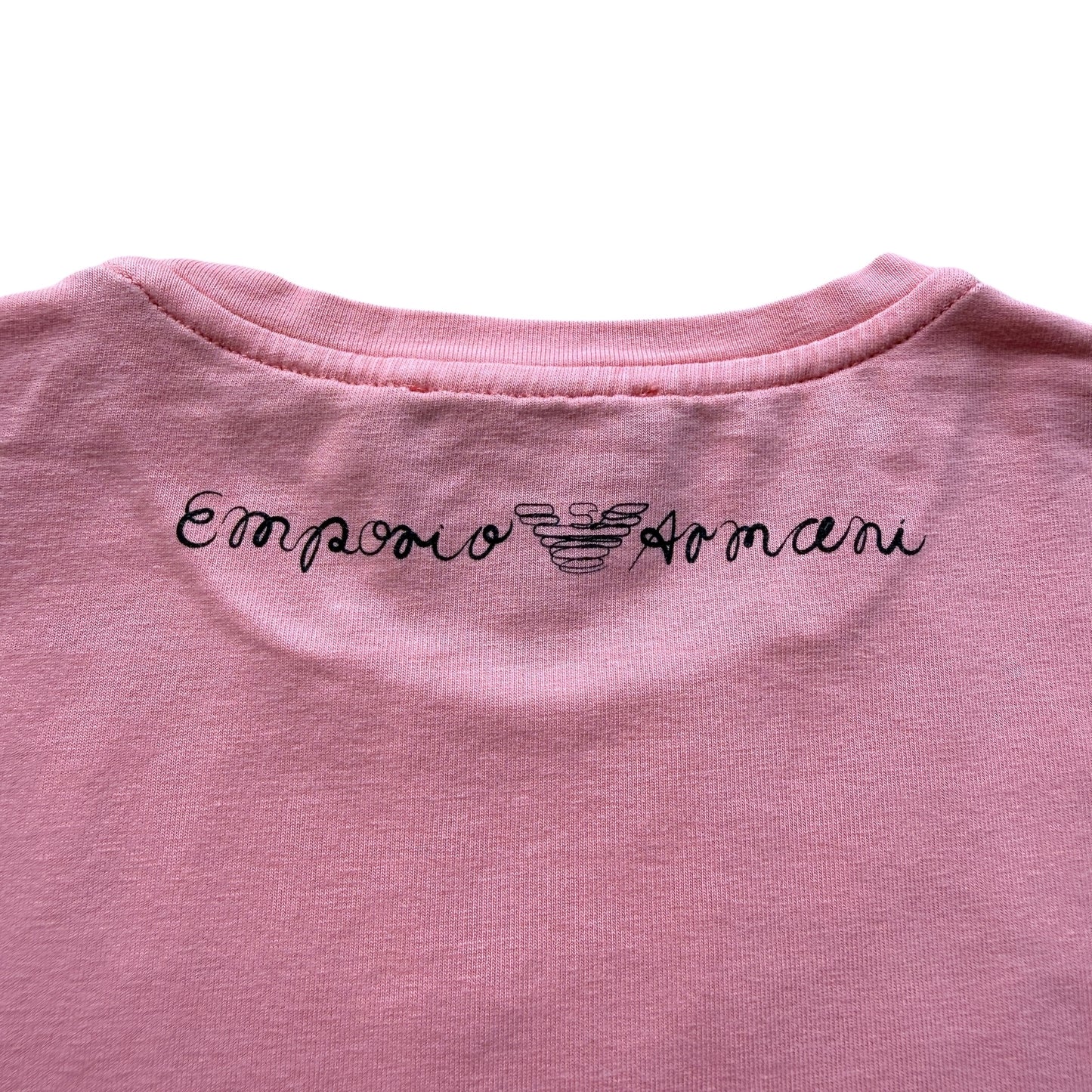 T-shirt salmone Emporio Armani - 7/8 anni