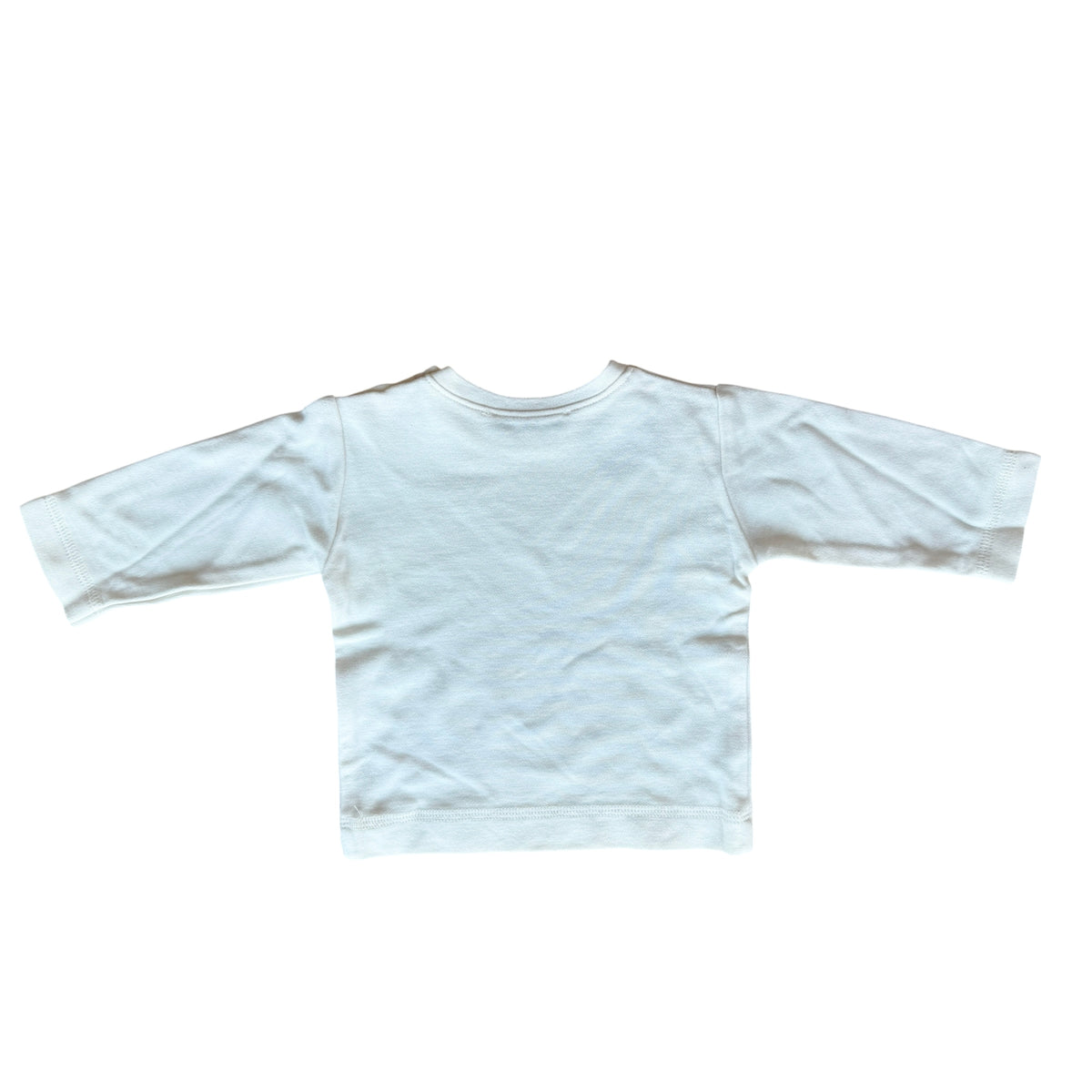 T-shirt manica lunga panna Bamboom - 9/12 mesi