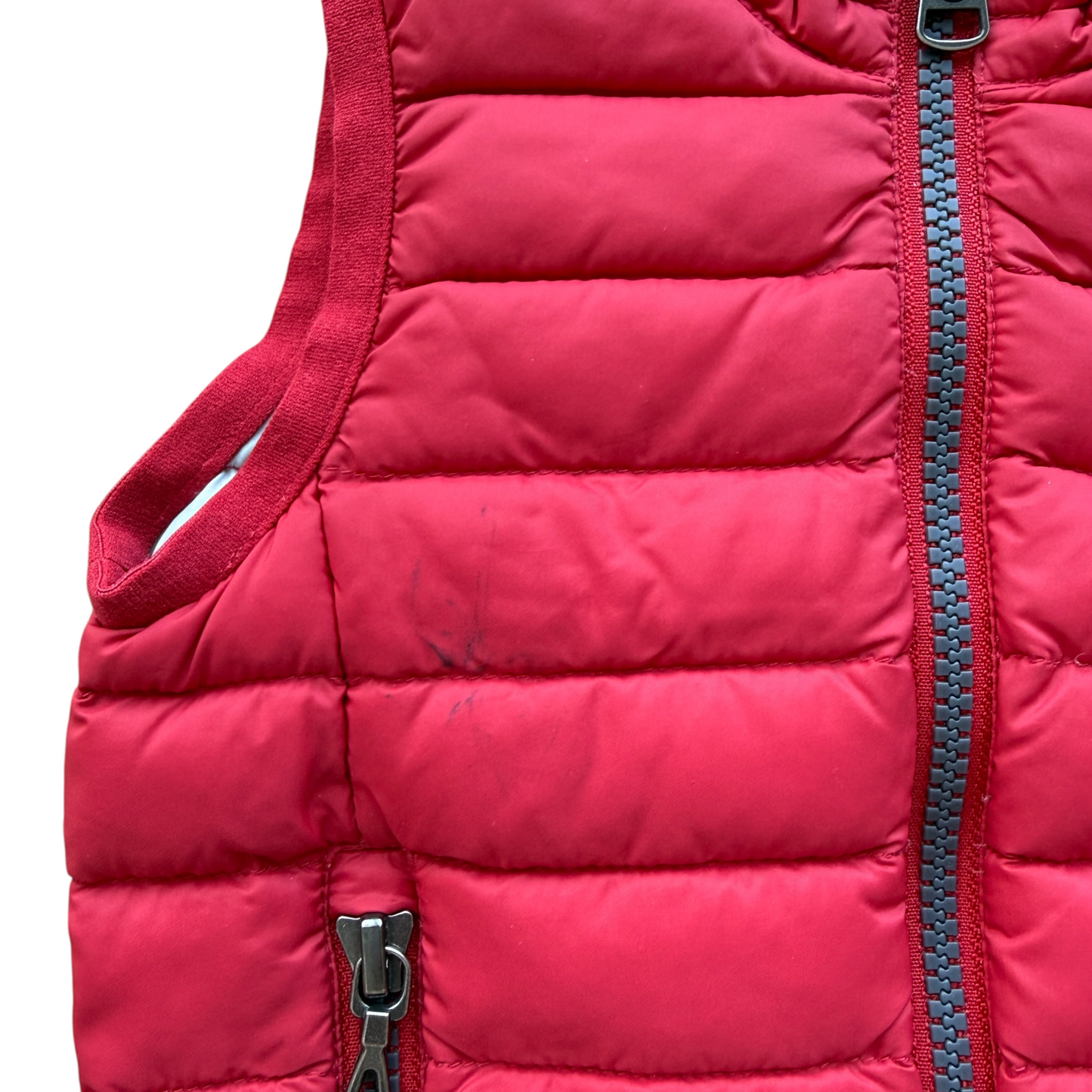 Piumino smanicato rosso Colmar - 9 mesi