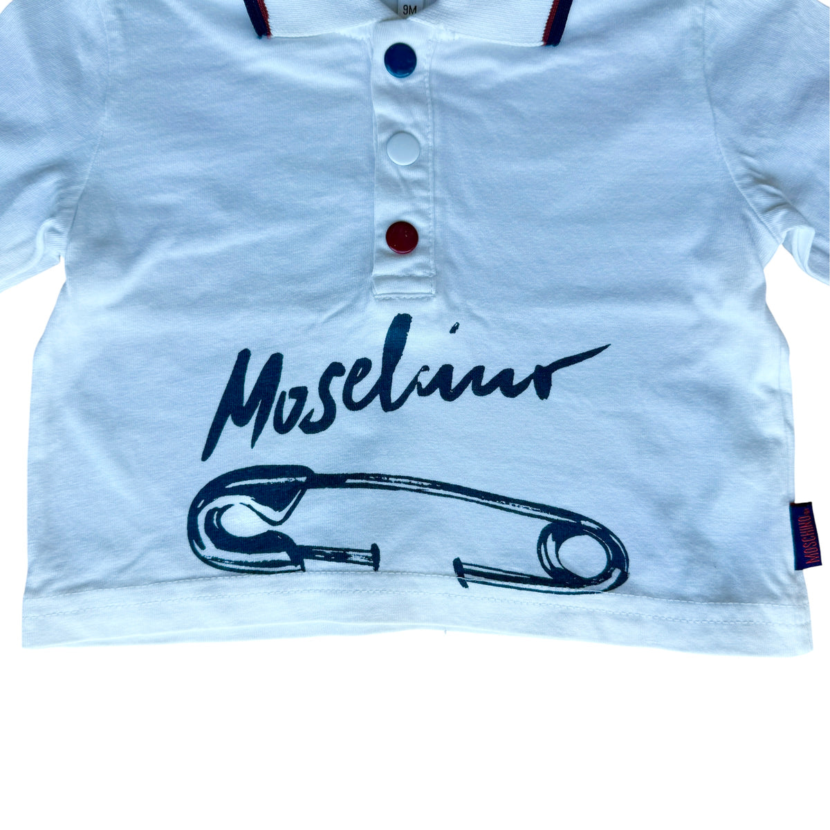 Polo manica lunga Moschino - 6/9 mesi