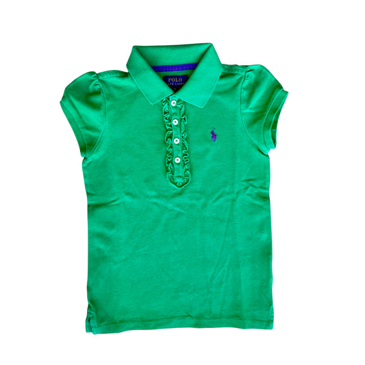 Polo manica corta con rouches Polo Ralph Lauren - 6 anni