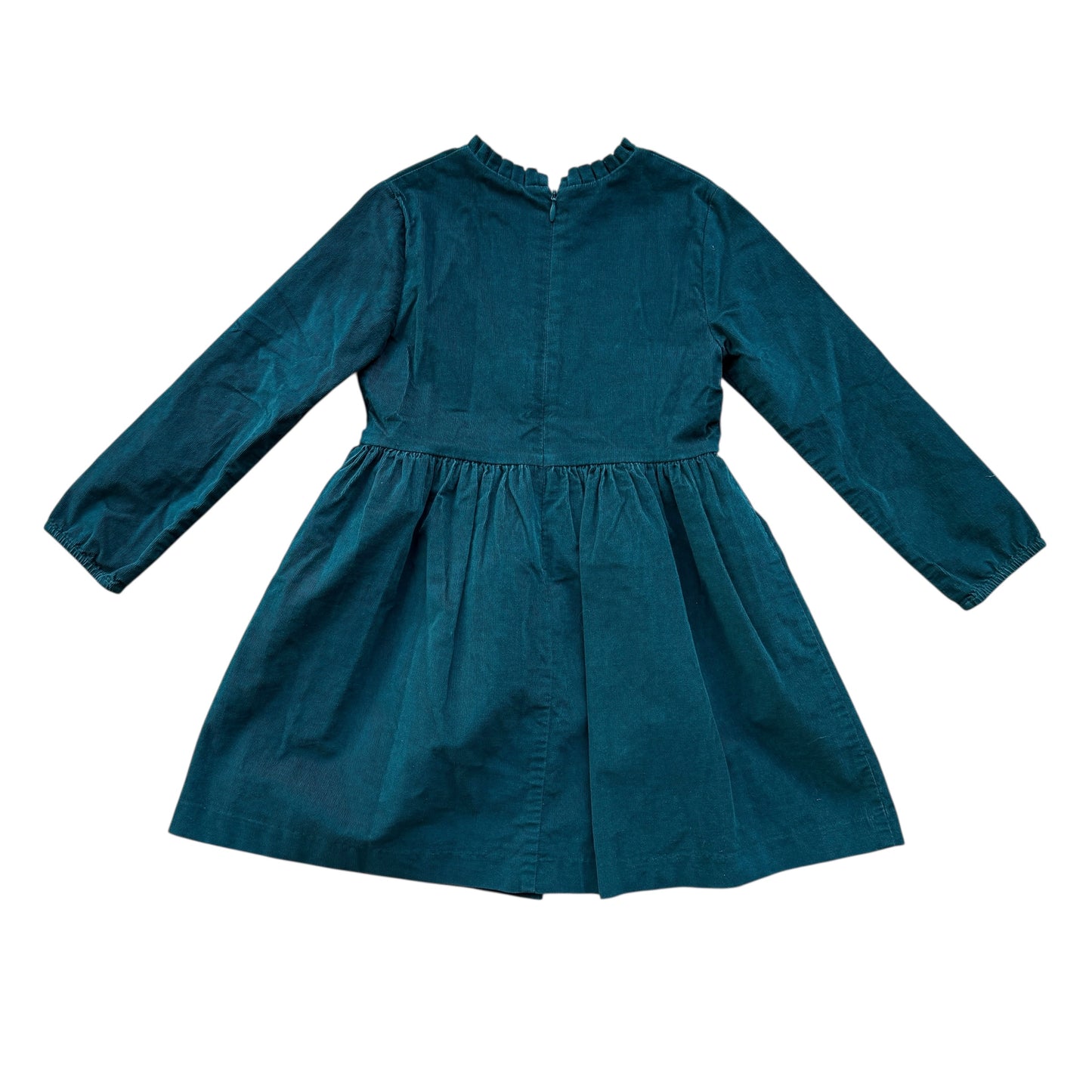 Abito microvelluto petrolio Jacadi - 5 anni