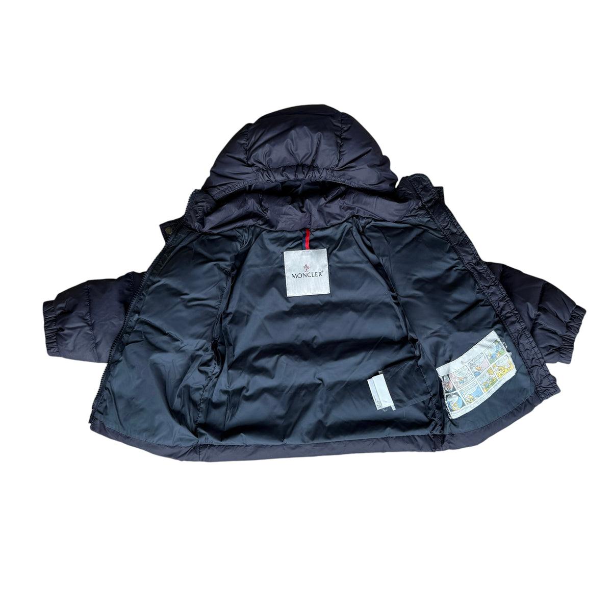 Piumino blu notte Moncler - 18/24 mesi