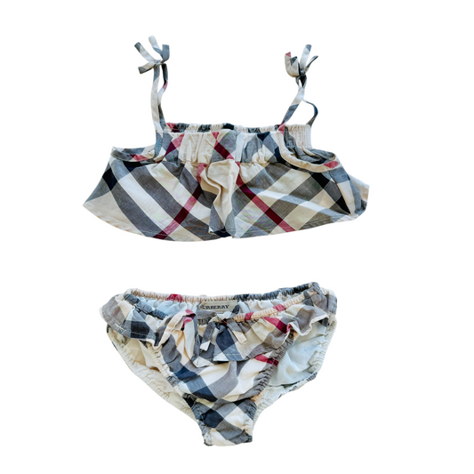 Bikini con volant Burberry - 3 anni