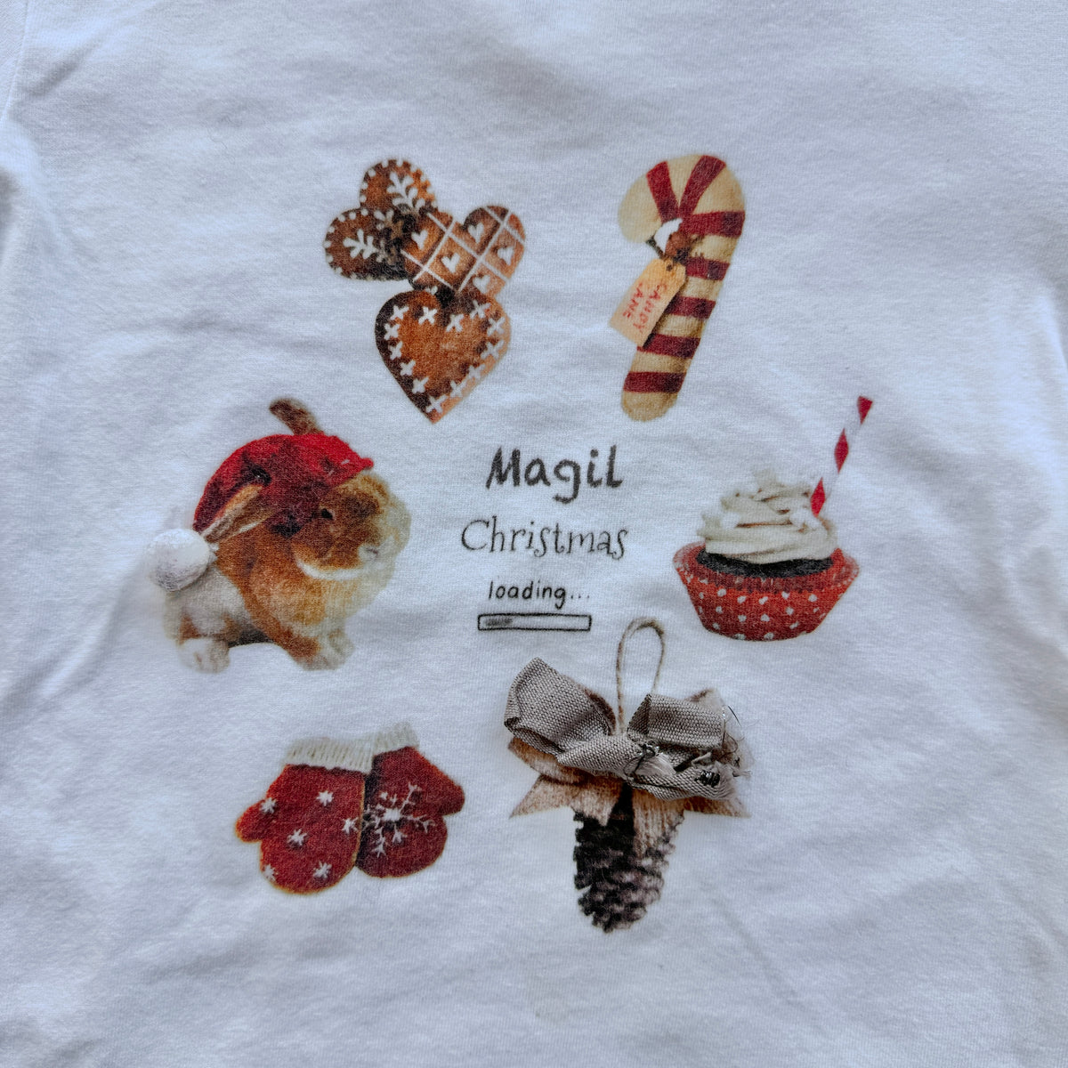 Maglia manica lunga natalizia Magil - 4 anni