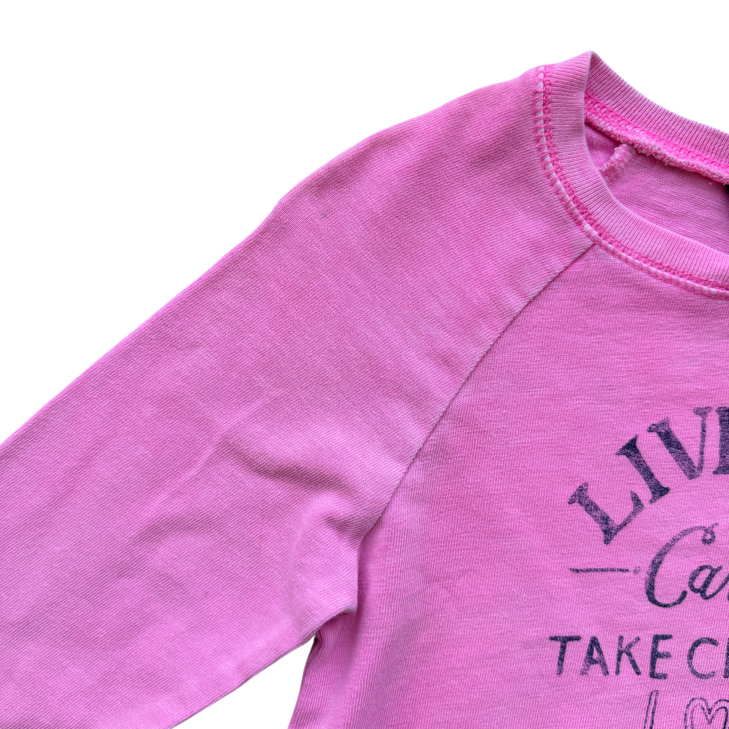 Felpa leggera rosa washed Ralph Lauren - 6 anni