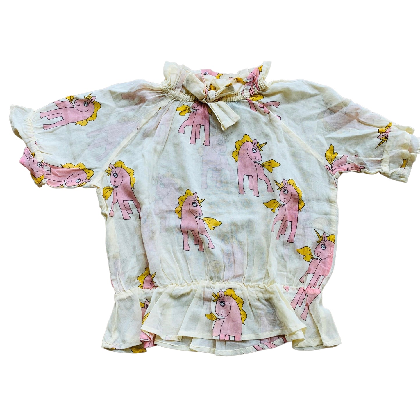 Blusa leggera con unicorni Mini Rodini - 6 anni