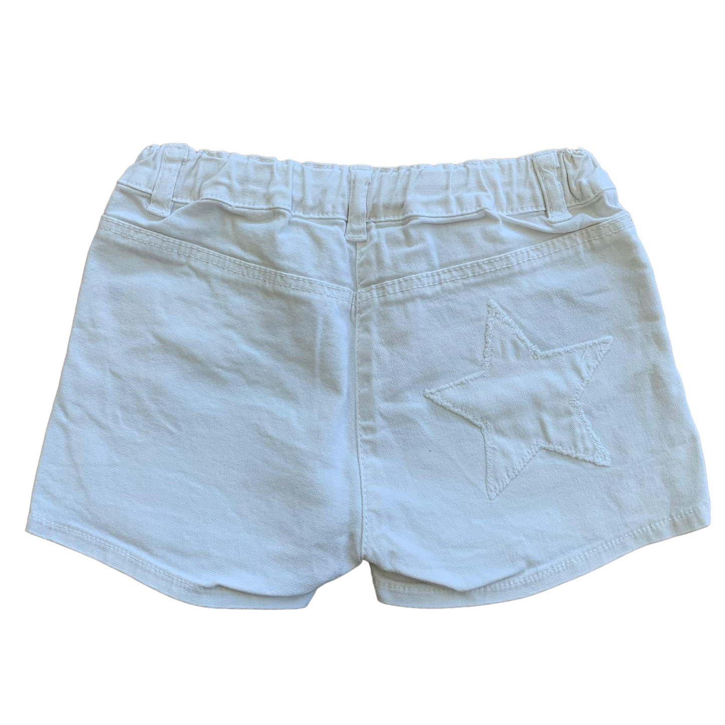 Pantaloncini cotone bianchi Babe & Tess - 5 anni