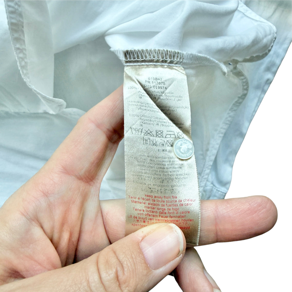 Burberry long sleeve shirt - 4 years