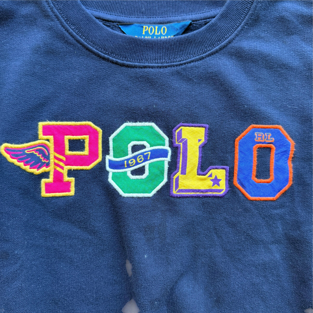 Felpa logo colorato Polo Ralph Lauren - 8/10 anni